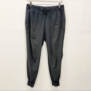 Athleta City Jogger Drawstring Pants Grey Athleisure Casual Size 8